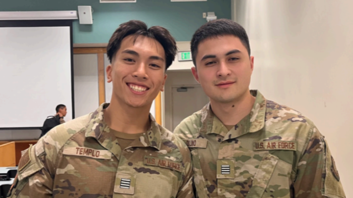 Two cadets.