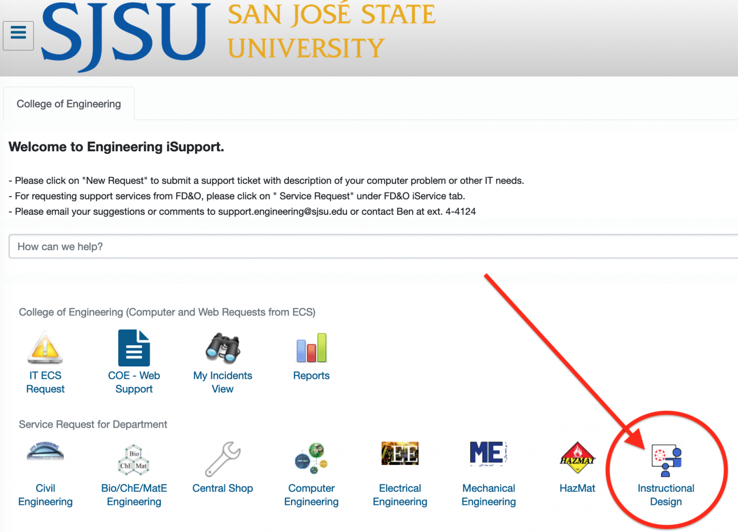 Click the Instructional Design icon